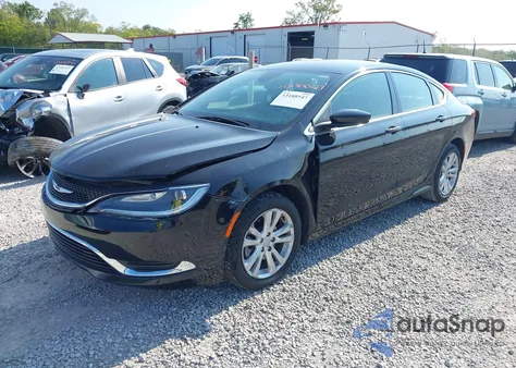 2016 Chrysler 200 Limited Platinum z USA, uszkodzony, nr VIN 1C3CCCAB7GN195263